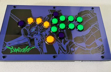 FightBox_JP's tweet image. お客様がF10 Fightbox コントローラー を自分で改造しました。
 エヴァ初号機のアートワーク + Qanba Gravity KS ボタン、さらに @brookgamingfans の Gen-5 PCB を使用しています。
皆さんにもシェアします！！
もしあなたもこのようにいなら、ぜひ私たちのところへ 😎