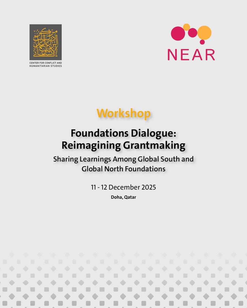 Center for Conflict and Humanitarian Studies tweet media