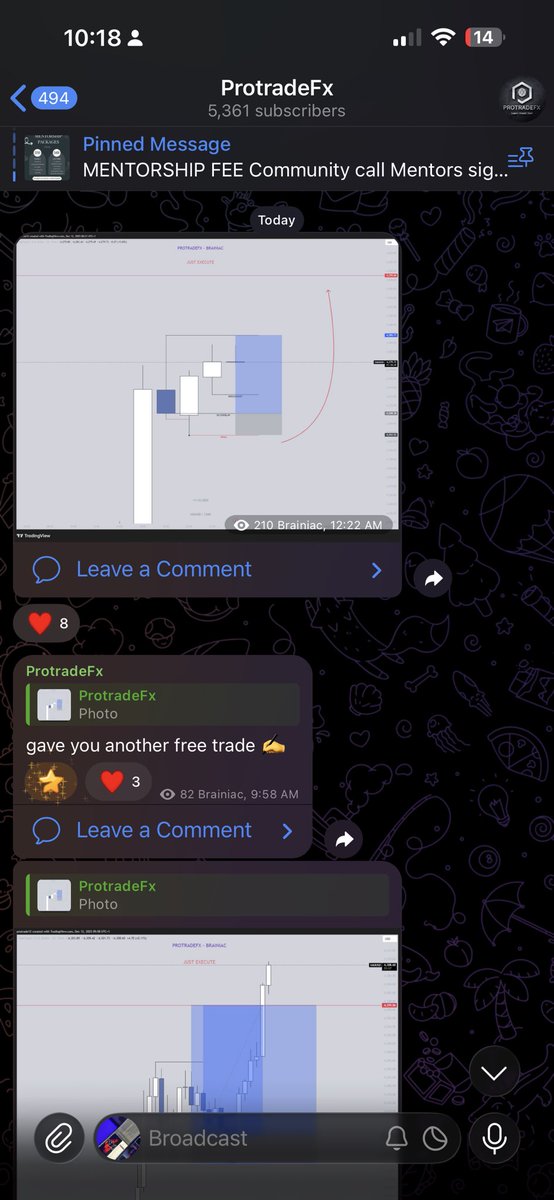 Woke up to TP on Gold

Why are you not in telegram community. I gave out the trade as well.

Join here t.me/protradeforex