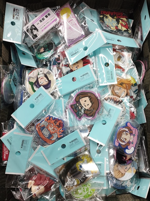 入荷情報】 #僕のヒーローアカデミア 缶バッジ、アクリル、ラバー