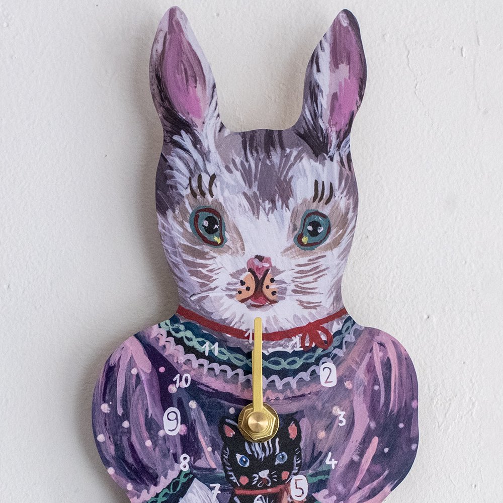 NEW ARRIVAL！】 ナタリー・レテさんのイラストから飛び出した白うさぎ