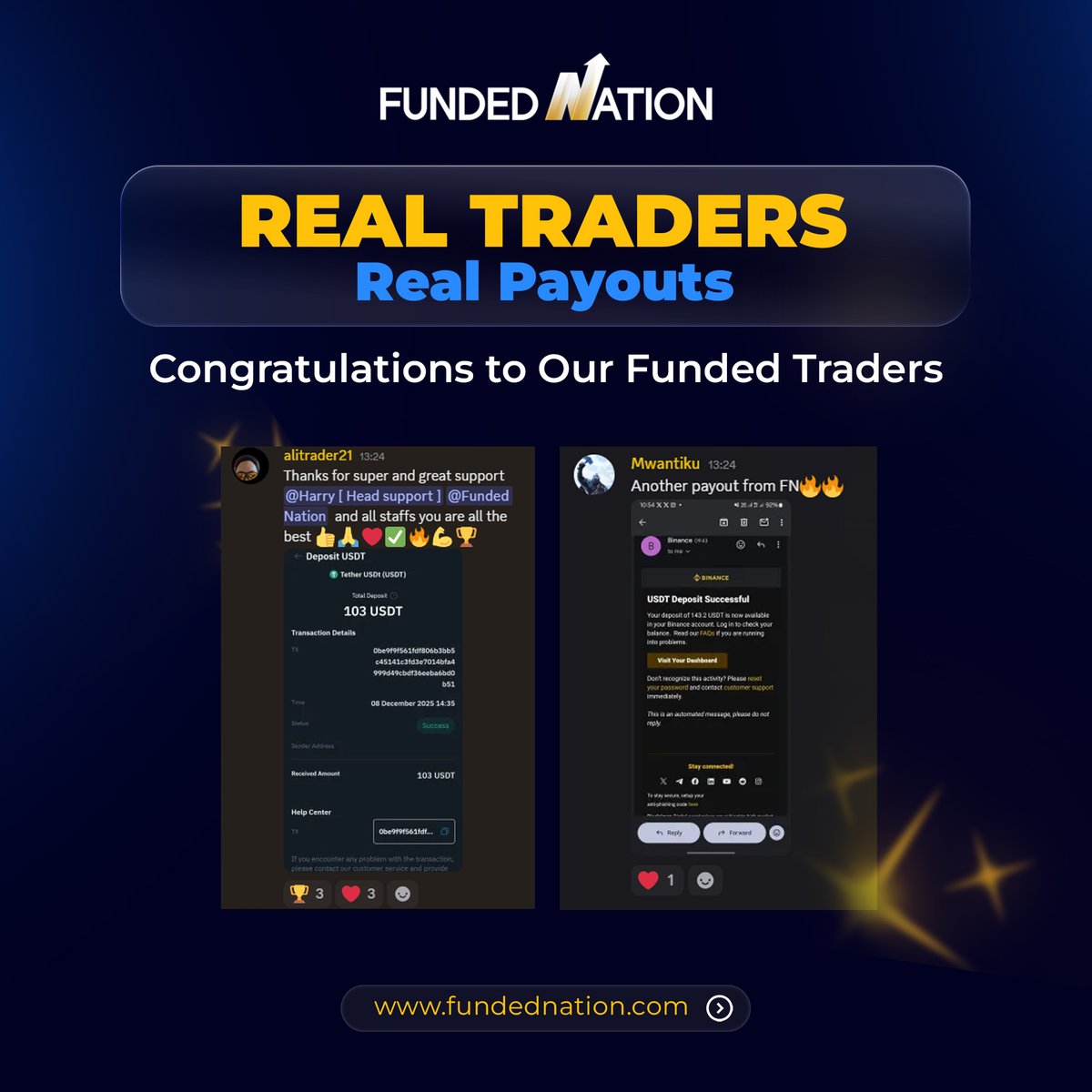 FUNDED NATION tweet media