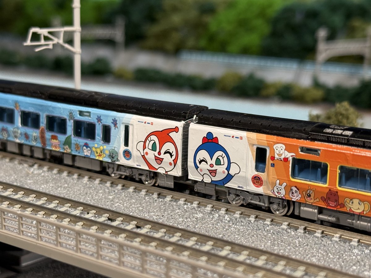 新作 四国2600系 X2編成 高徳線アンパンマン列車 製品化もされてない