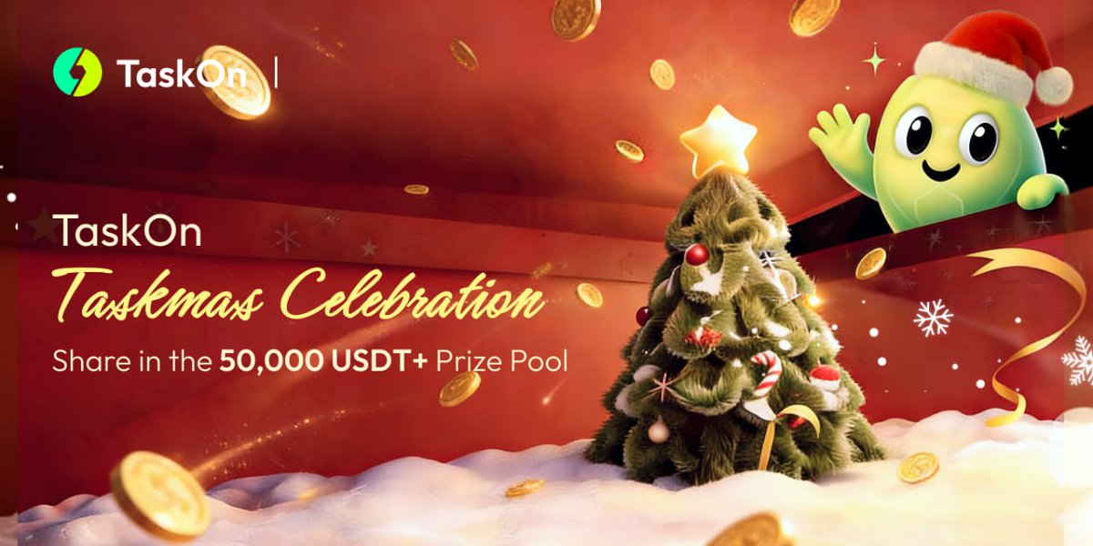 JoeYu1221's tweet photo. 🎄 TaskOn Christmas Event is kicking off!

50+ projects already in. Want to join? DM me. 🎁 https://t.co/3tZHRjhBeo