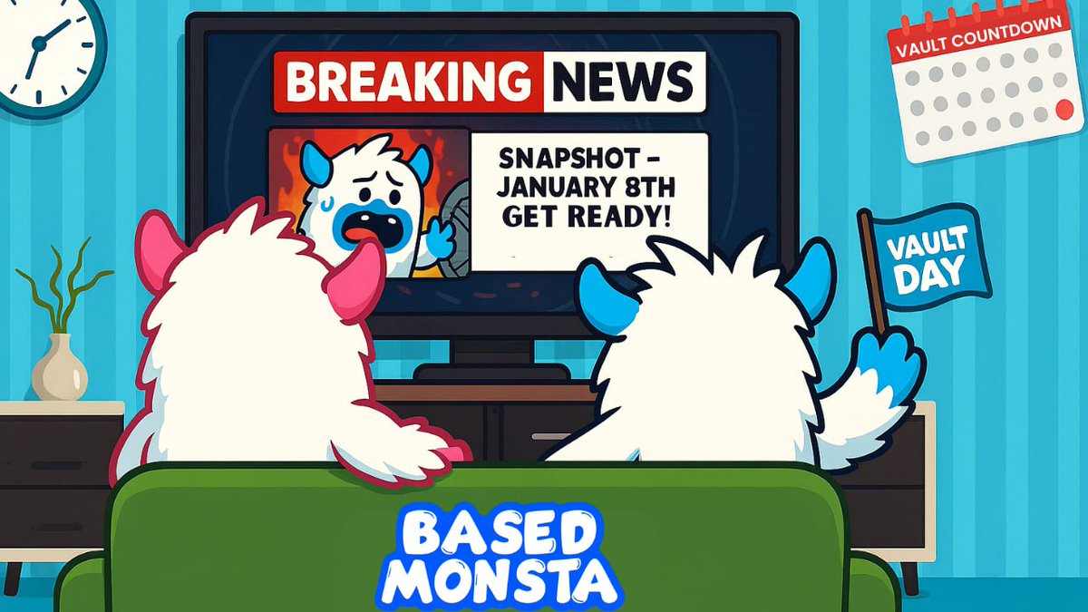 BasedMonsta's tweet image. 📣 Cycle 1 Snapshot + Important Protocol Updates

Monstas - Cycle 1 is nearing its finale, and it’s time to lock in the details for the snapshot, the burn-to-claim window, and some important updates to how future cycles will work.

Please read carefully so you’re fully prepared.…