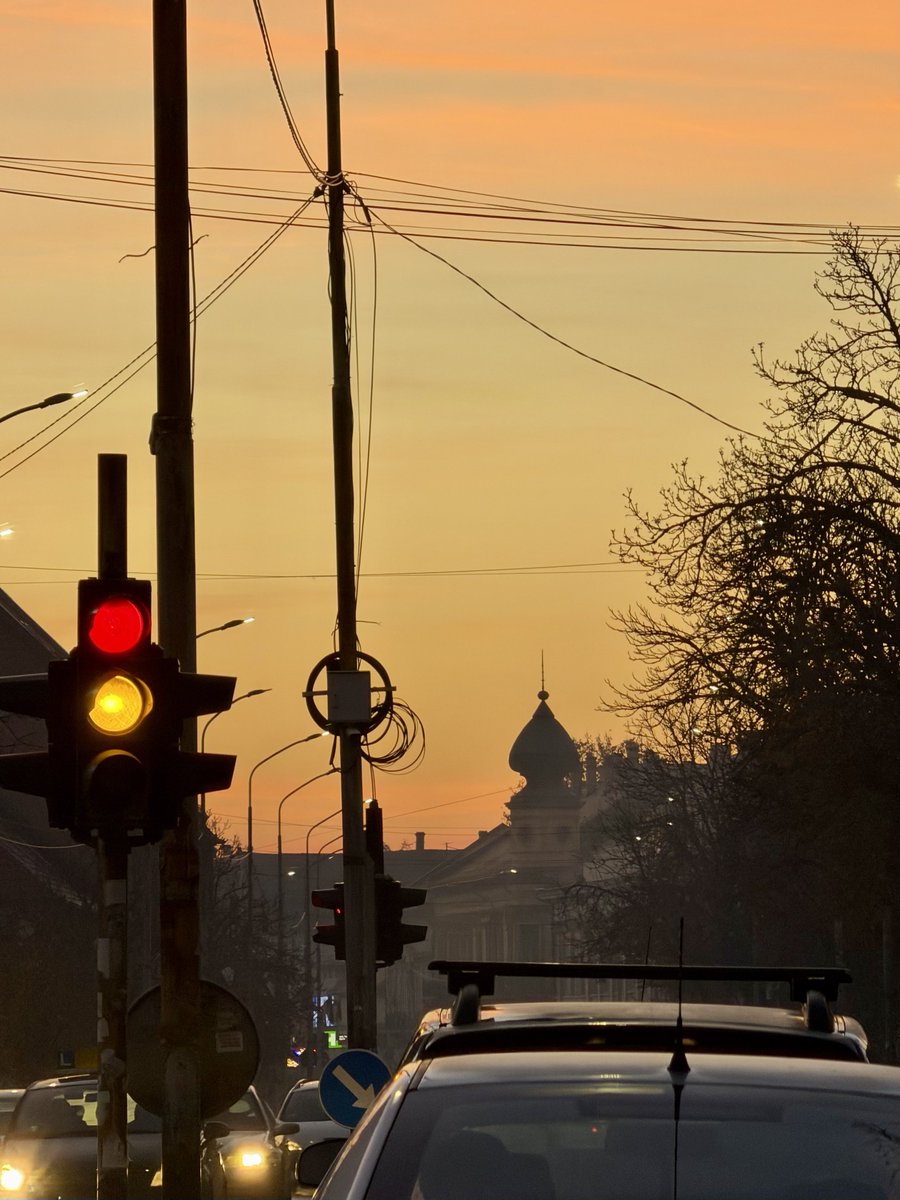 Закат в Панчево (и тест зума нового айфона)