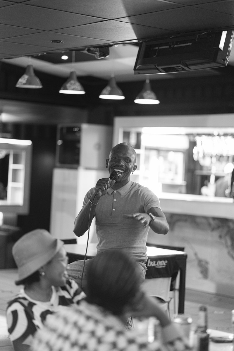 SkaftinLB's tweet image. We are having our last show of the year later today. Zwagalang re tlo ts’ehang one last time at our problems, restructure and make plans for next year.

#UnscriptedLaughs🎭🤣