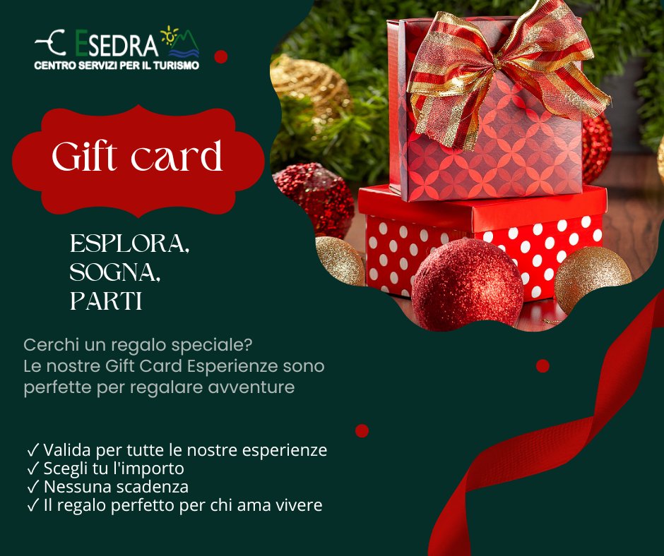 esedraexursioni's tweet photo. A #Natale regala #esperienze 😍
https://t.co/yC5ShJV8KS https://t.co/sfnb4mImeP