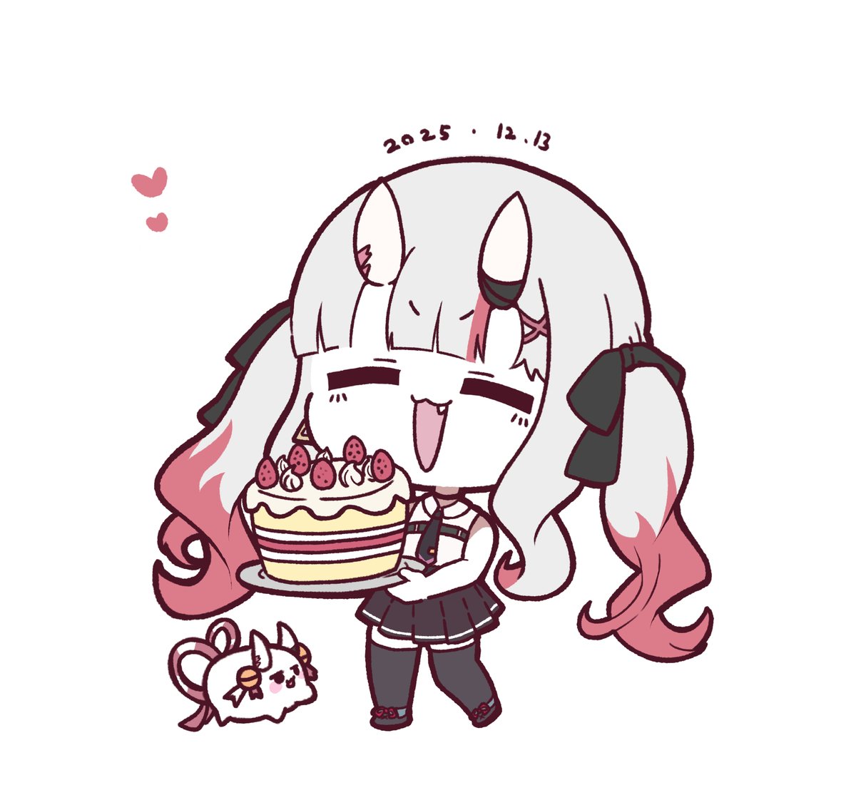 Tanaka_Yutti's tweet image. 誕生日おめでとうだ余～!!!!
#百鬼絵巻 #百鬼あやめ生誕祭2025