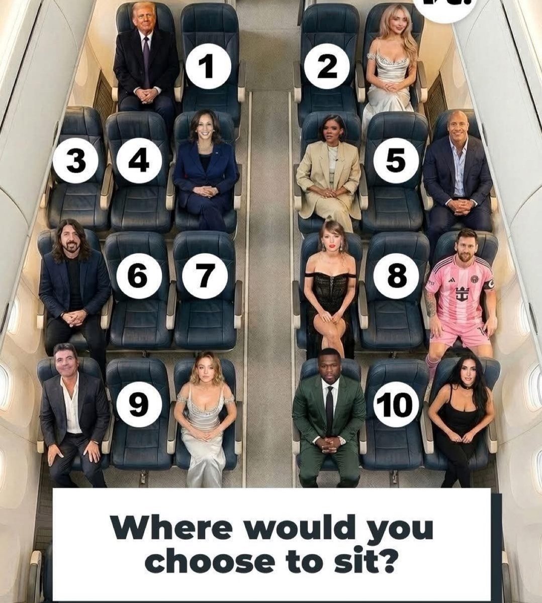 NoContextHumans's tweet image. What seat you choosing?🤔
