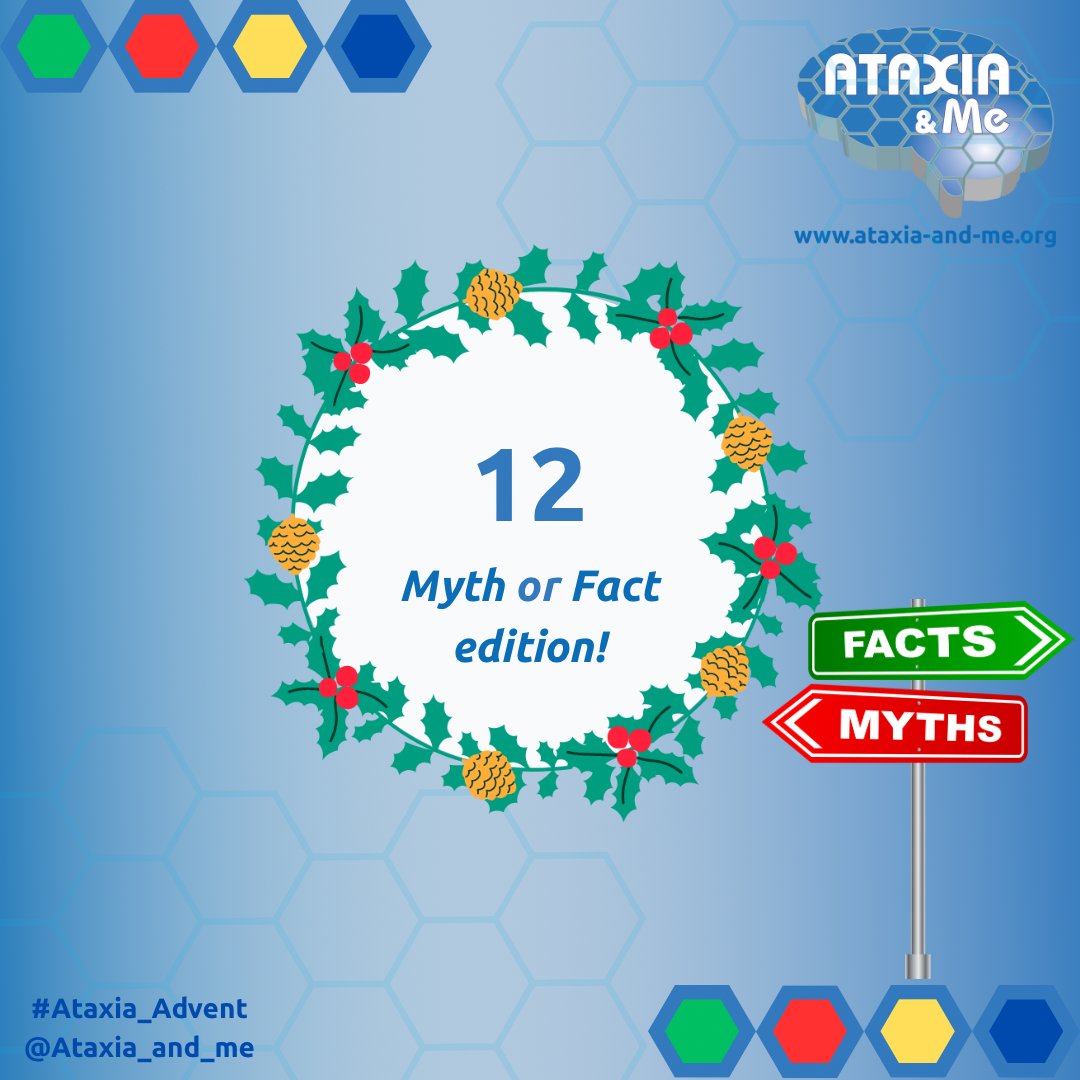 Ataxia_aware's tweet photo. It’s the 12th day of Ataxia Advent! Christmas is coming… 🎅  🎄 
#Ataxia_Advent #kNOwATAXIA #raredisease https://t.co/WvHdI53LWd