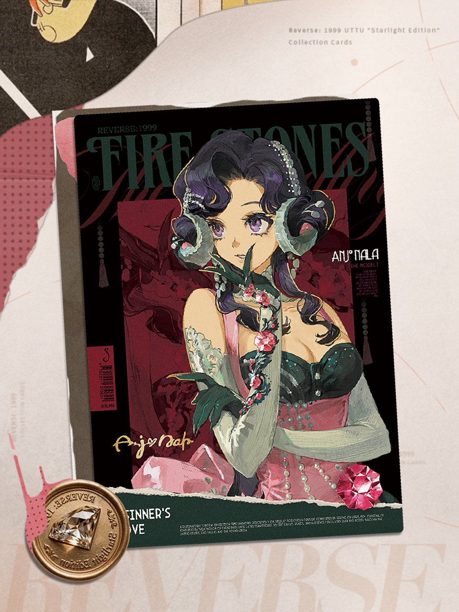 [Reverse 1999] UTTU Cards «Fire in the stones» 
Isolde - «Pride of the Dittarsdorfs»
Sonetto - «Wordless Poetry»
Anjo Nala - « A Sinners Love»