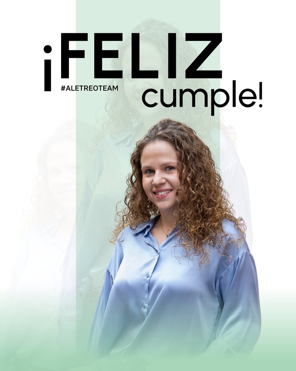 ¡Feliz cumpleaños, Mar! 🎉

Todo el equipo de ALETREO te deseamos un día muy especial. Gracias por tu implicación, tu constancia y por ser la alegría de la huerta en la oficina 😆

#ALETREO #ALETREOTeam