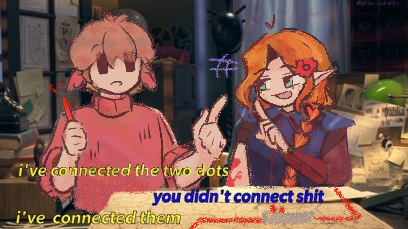 whimsicalmists's tweet image. this is how every single redstone stream feels like with these two