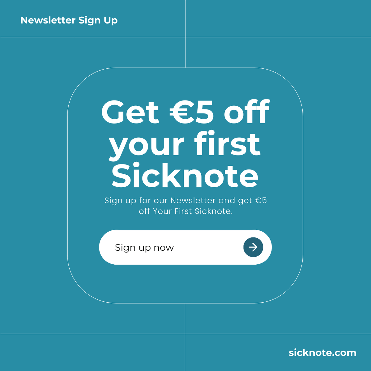 sicknote_com's tweet photo. Your first sick note… but cheaper! 💸

Sign up for our newsletter and get €5 OFF your first Sicknote. Fast, digital, doctor-certified support—right when you need it.

Join now at https://t.co/sp7cCS79rQ

#SickNoteUK #ExclusiveOffer #DigitalHealthcare https://t.co/Ey3BLrwGKs