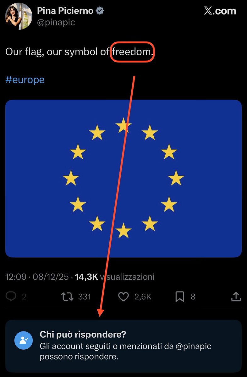 ContinuouSafety's tweet photo. How is it democracy when the Vice President of Parliament Mrs. Picerno lectures us on freedom while shutting down the comment section?