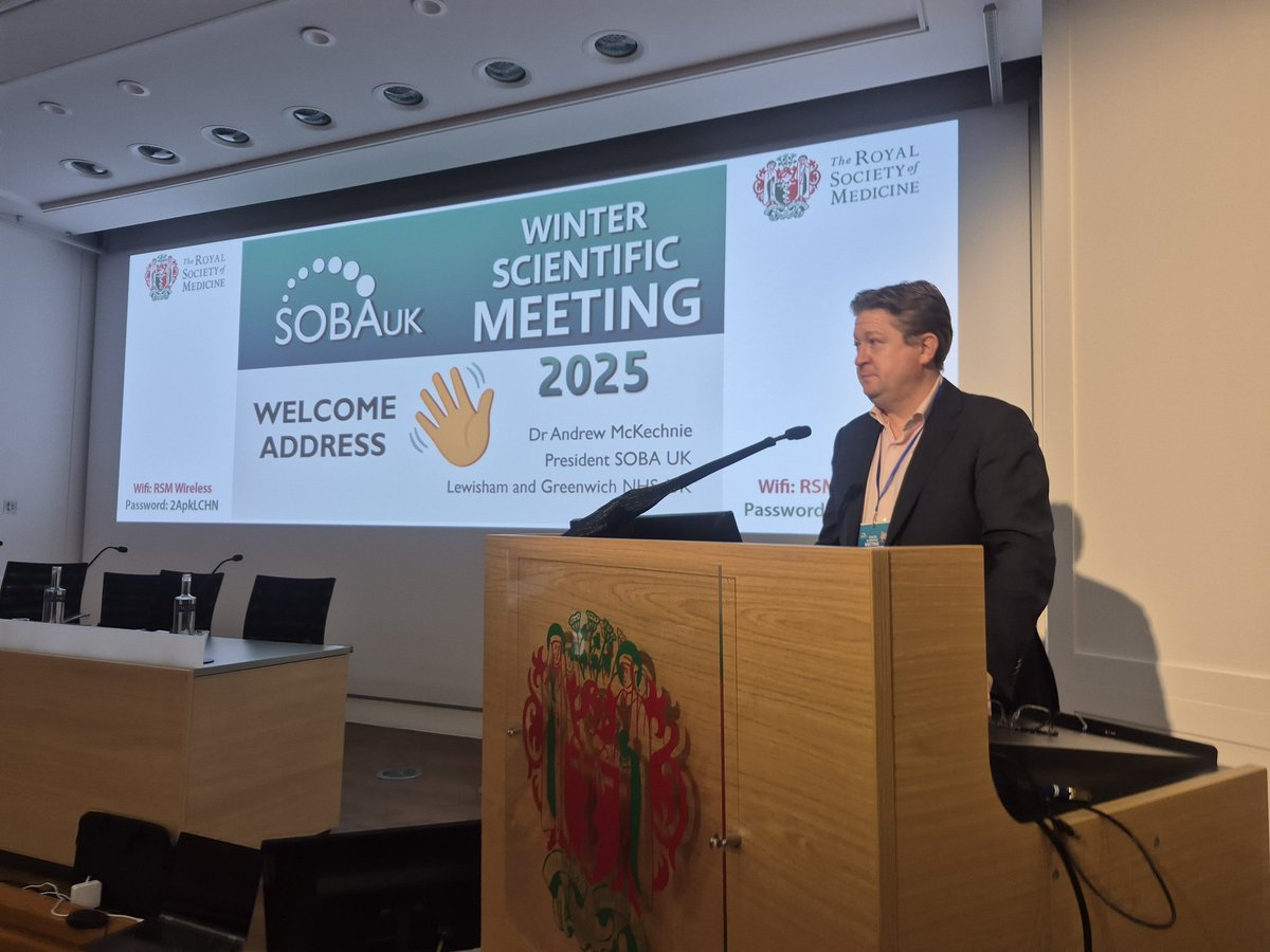 sas_sobauk's tweet photo. Entertaining opening from the Chair. Particularly liked his review of the @SOBAuk year, especially his pictures. 

#SOBAWSM25 https://t.co/uLB5RMoa2e