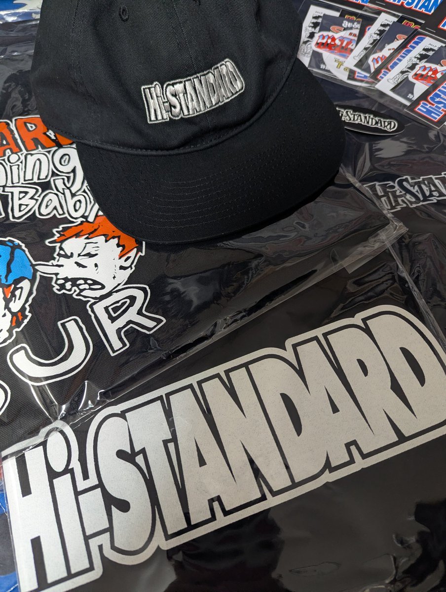 うちにもハイスタ様のグッズがやってきました！ 全部カワイイ