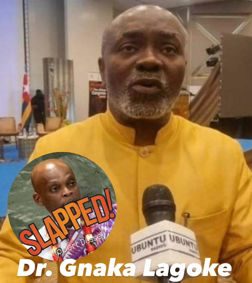 La gifle panafricaine de Gnaka Lagoke à Robert Dussey : en claquant la porte du 9e Congrès panafricain, il dénonce un panafricanisme de vitrine au service du régime Gnassingbé. Il ne démissionne pas, il démasque — une gifle aux faux prophètes du pouvoir. letogolais.com/la-gifle-panaf…