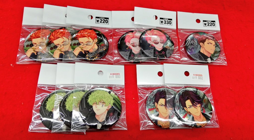 入荷情報】Paradox Live ◇缶バッジ Ver.46・47 当店初入荷致しました