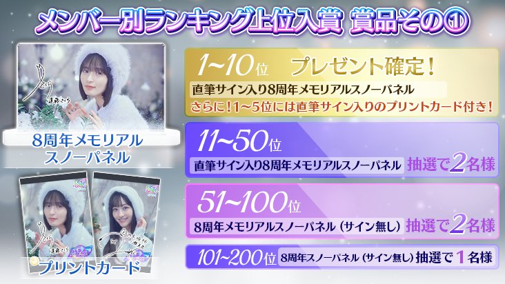 ✨🎊【予告】8周年記念イベント第3弾②🎊✨ イベントの直筆サイン入り