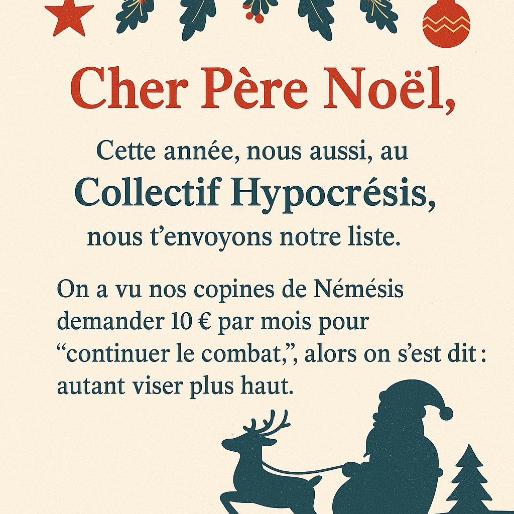 Collectif Hypocrésis tweet media