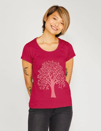 SortiBag's tweet image. ❤️🌳 Join Our #MindTimeMission With This Organic Cotton Jumbo Tree Print T-Shirt in Red. In partnership with @Teemillstore the pioneering sustainable fashion platform. sorti.teemill.com