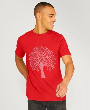 SortiBag's tweet image. ❤️🌳 Join Our #MindTimeMission With This Organic Cotton Jumbo Tree Print T-Shirt in Red. In partnership with @Teemillstore the pioneering sustainable fashion platform. sorti.teemill.com