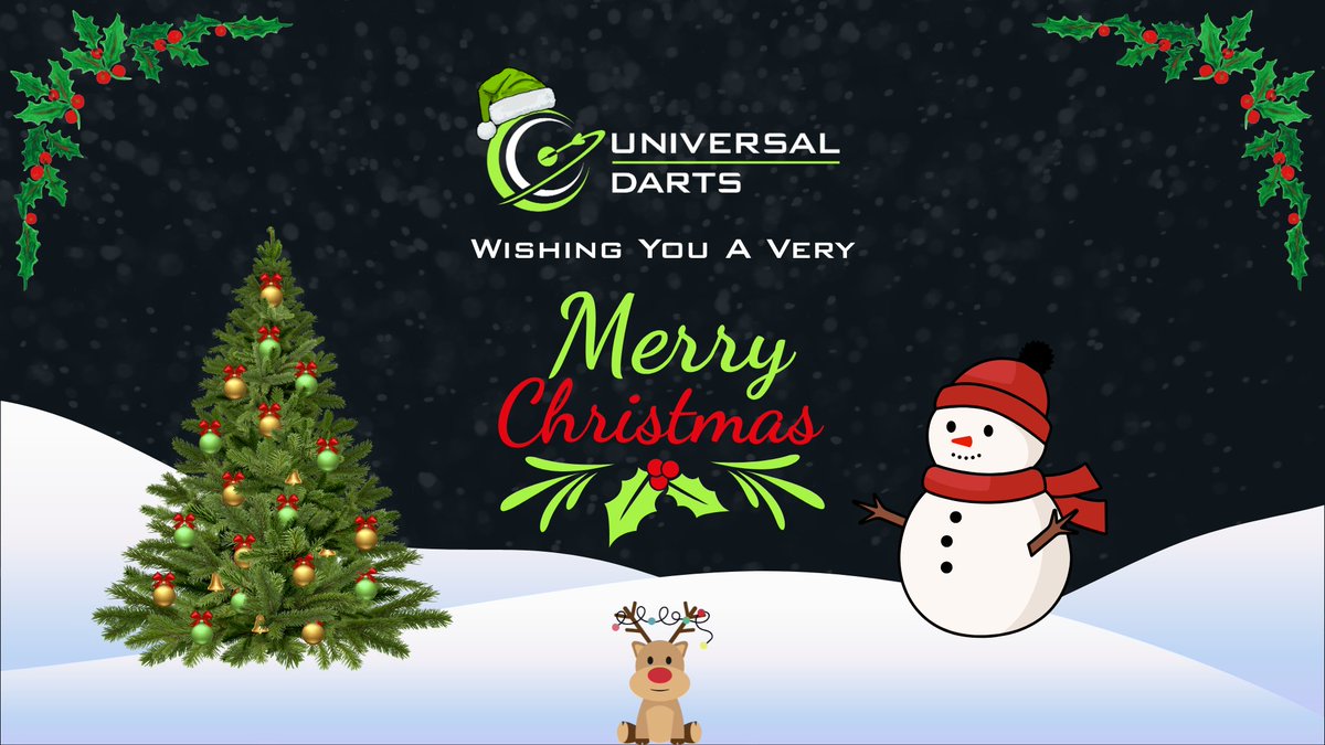 Merry Christmas 

We may be new but we appreciate every single one of you thank you for such a strong start since September!

#darts #MerryChristmas