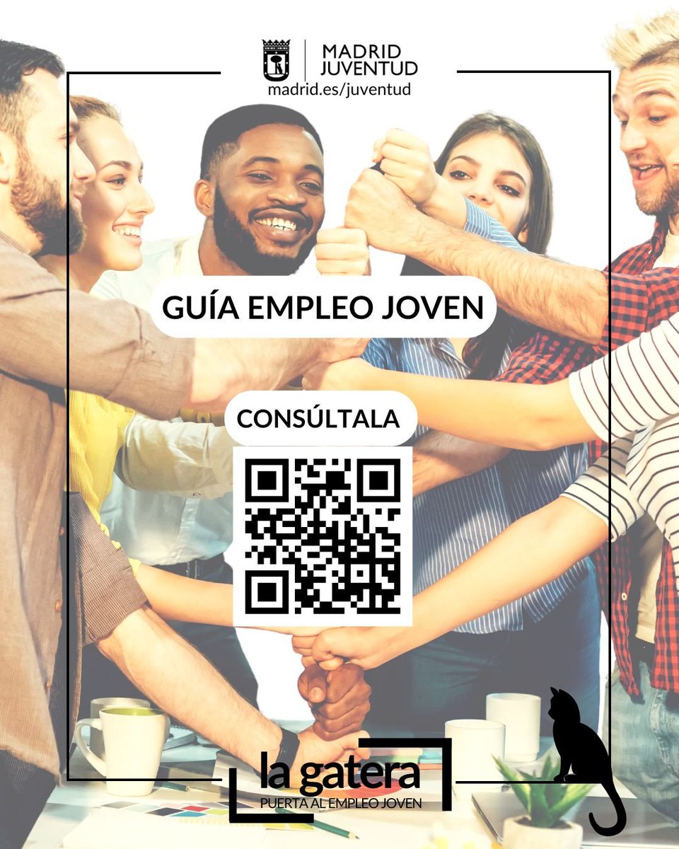 ¿Ya conoces la Guía de #EmpleoJoven?
Encuentra formación gratuita, recursos para buscar trabajo, empleo público y empresas por sectores.

Consulta la guía y cuéntanos si echas algo en falta.
+info: cutt.ly/guiaempleo

#MadridEsJoven #empleomadrid #formación #trabajo