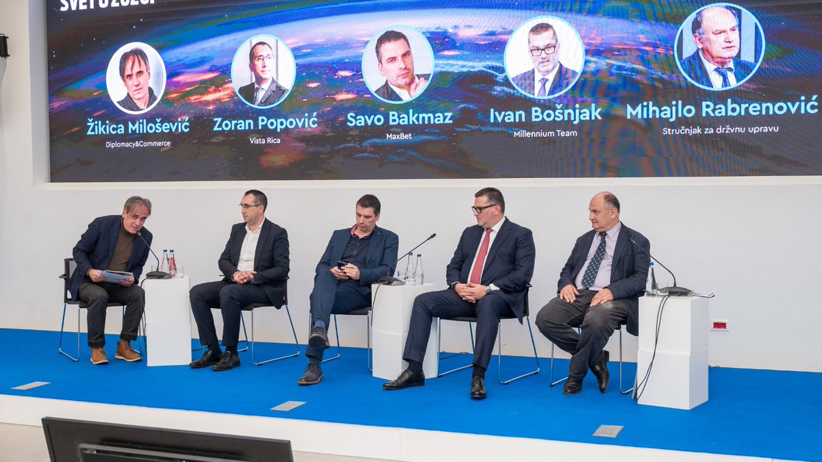 ColorMediaCom's tweet image. "Svet u 2026" predstavljeni su rezultati Vista Rice: 5 fondova, 85M evra imovine i 11% prinosa u 2025, uz očekivanih 12% do kraja godine. Za 2026. predviđaju stabilan kurs, nizak dug i pozitivan uticaj EXPO projekta.
Više na:shorturl.at/yjjic