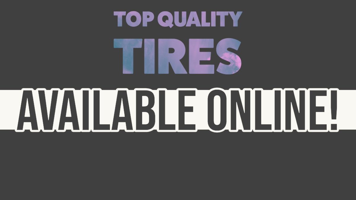 ptltireandauto's tweet photo. Did you know that you can shop tires online? ⬇
https://t.co/MvPYvAshg0 https://t.co/QNKHwk7B7N