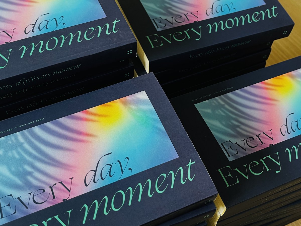 writers_zs's tweet photo. [원피스 온리전: 해양박람회4]
조로산 원작기반 소설 앤솔로지
<Every day, Every moment>
                                내일 뵙겠습니다 💚💛 https://t.co/45D81L84cV