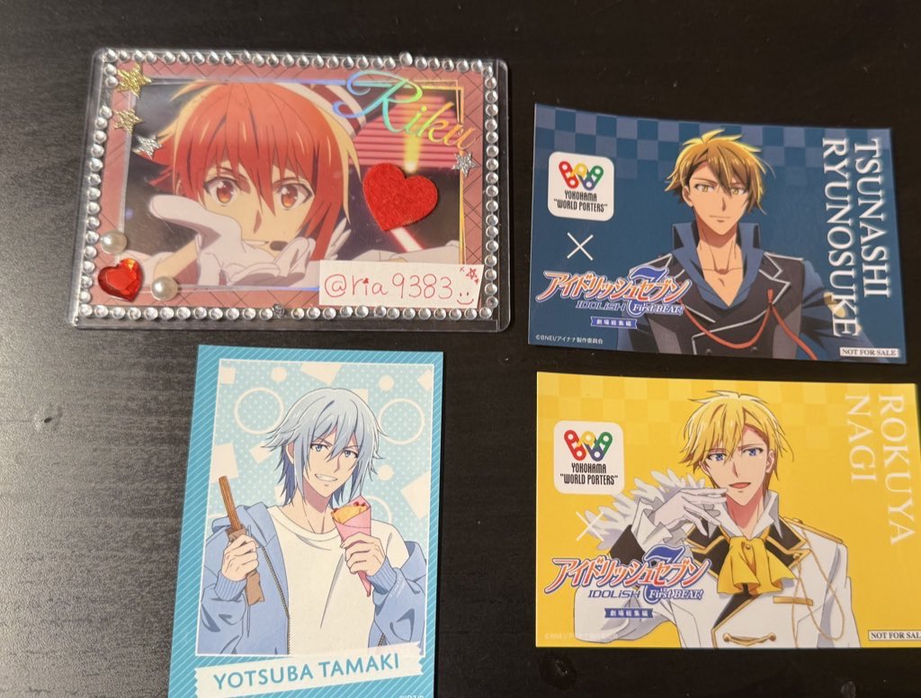 アイナナ ワールドポーターズ ワーポ ノベルティ 特典 コラボステッカー ステッカー アニナナ 総集編　コスモワールド

[交換]
譲）環　ナギ　龍之介
求）陸　異種可能

郵送交換
一点からでもお気軽にお声がけください！