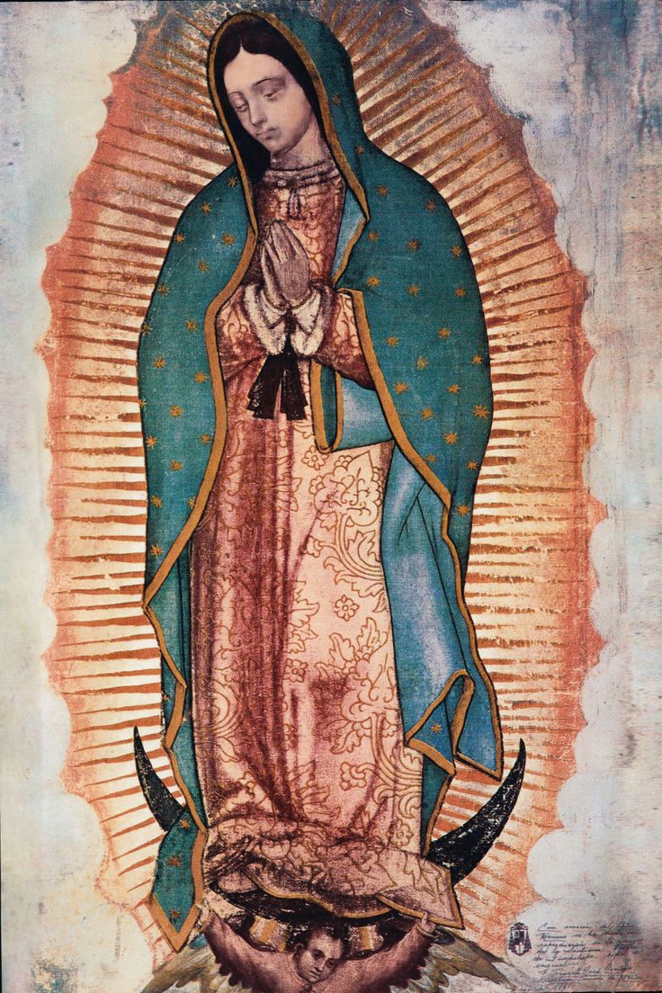 Virgen de Guadalupe gracias por todo y por tanto madre mía 🙏🏻
