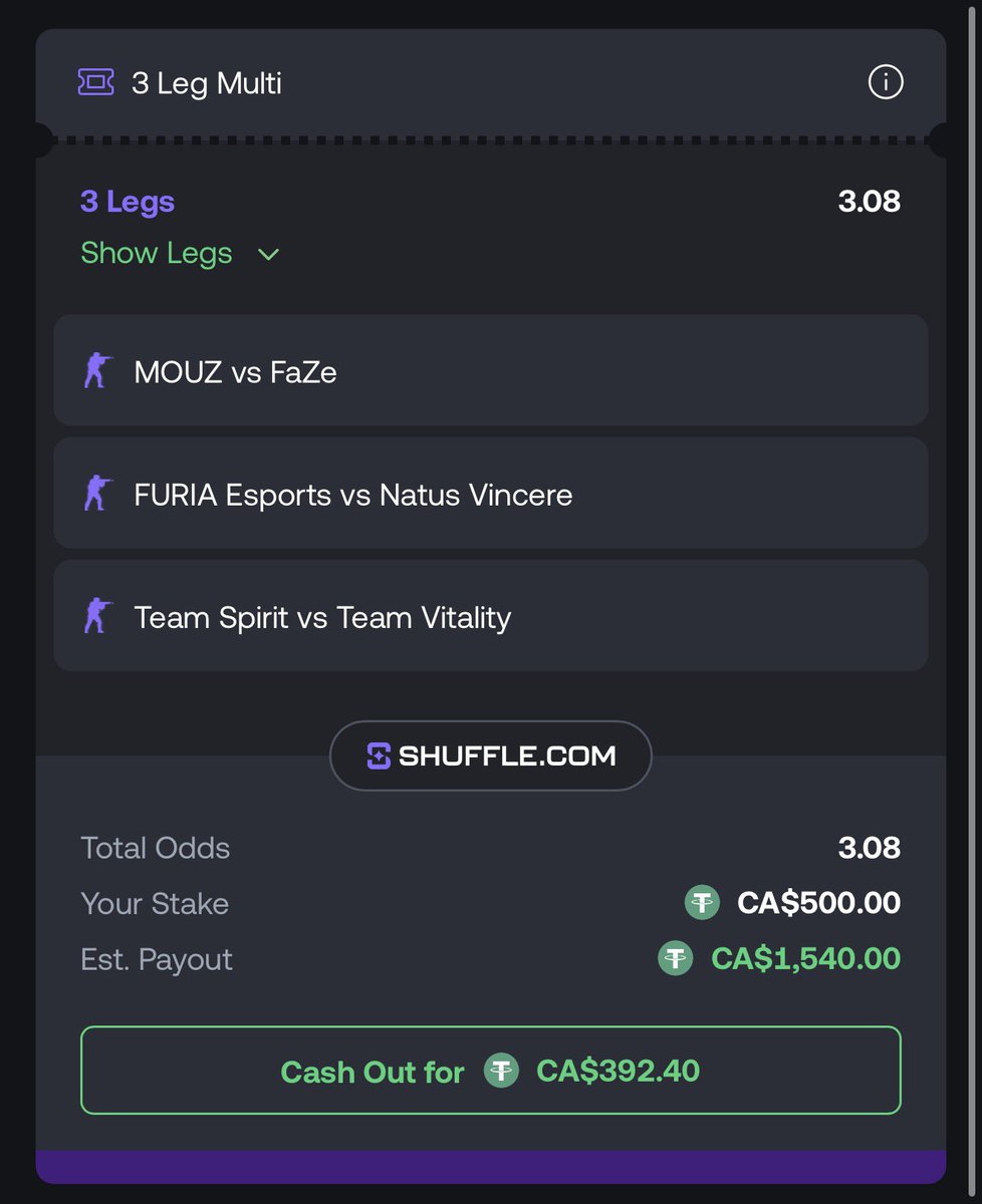 FossyGFX's tweet image. The underdog bet failed… 🤣 let’s flip the script 📝 

All favourites this time… if this bet wins I’ll giveaway 100% of the win to a random person ❤️ @shufflecom 

To enter:

- follow @foss_vip 
- retweet
- reply with shuffle username ✅ 

GOOD LUCK 🤞