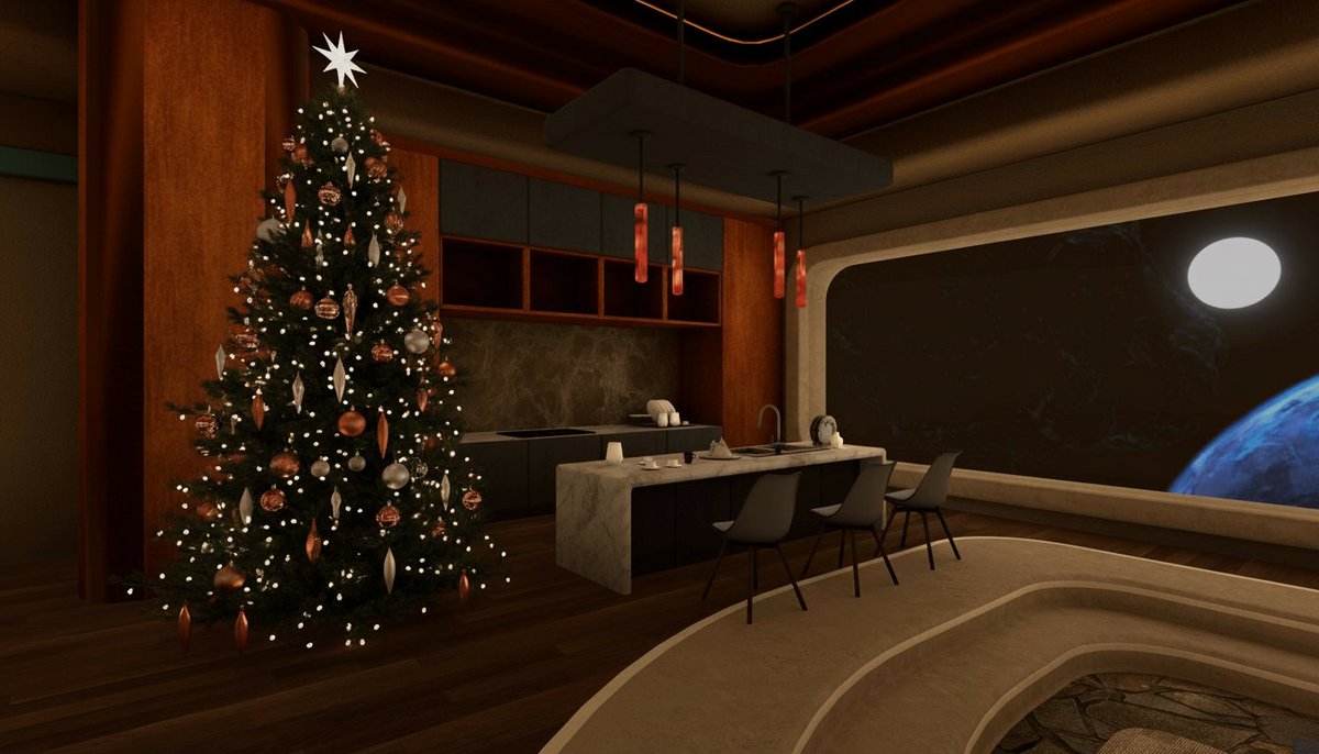 FourthStarPromo's tweet photo. 🎄✨ Christmas is coming to Fourth Star ✨🎄
The holidays are right around the corner, and it’s the perfect moment to treat yourself to something special. In Fourth Star, you’re not just stepping into a new world, you’re claiming your own space and shaping your identity within it.

Whether you’re looking for a stylish Apartment with a cosmic view or a sleek Starship to explore the universe, this is your chance to gift yourself a new home in the Metaverse.

Give yourself something that brings adventure, memories, and wonder all year long. 🚀💫
Discover your perfect gift here:
👉 https://t.co/zEiwrfcRdB

Happy holidays and see you among the stars! ⭐

Step into Fourth Star on Meta:
https://t.co/RmcDHkjrF3

#FourthStar #FSTR #Metaverse #VR #VirtualReality #MetaQuest #DigitalAssets #VirtualWorlds #Web3 #Gaming #SciFi #SpaceAdventure #Christmas #HolidaySeason #GiftYourself