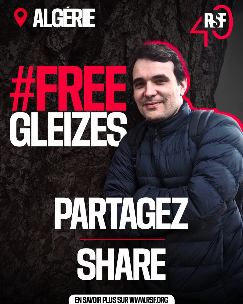 📢 La FFBB 🏀 apporte son plein soutien à Christophe Gleizes, journaliste sportif français détenu en Algérie.

La liberté de la presse est un pilier fondamental.
Nous appelons à sa libération rapide.

+ d'informations 👉 urlr.me/rDndx2

#FreeGleizes
