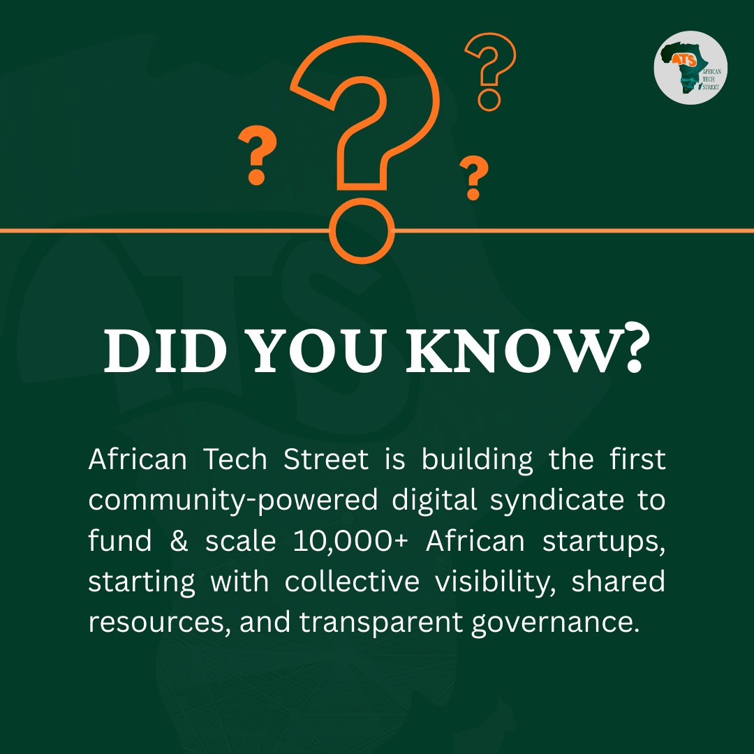 AfricanTechStr's tweet photo. Africa is building boldly.
ATS is creating a sovereign digital syndicate where founders, investors, developers, and tech talent connect, grow, and scale real solutions.

Join the movement.
#ats #africantechstreet #techcommunity #startups #explorepage https://t.co/DLEi4NouRU