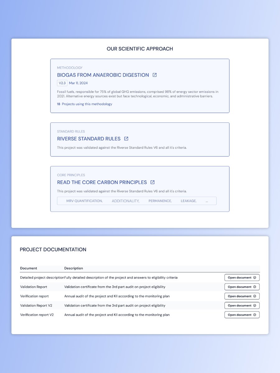elia_design's tweet photo. From my portfolio: 🌿 Green Project Showcase
ℹ️ This page within the Registry platform highlights the value and impact of the projects supported by Rainbow.
.
🔗 Full case study: https://t.co/JGr8OTgx6i
.
#portfolio #uiuxdesign #productdesign #saasdesign #designsystem https://t.co/lsZzfOemRC