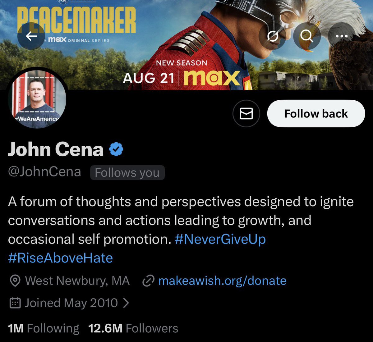 بكرا نهاية مسيرة فانزي جون سينا للابد
وربي حزن تشوف مصارع الطفوله يعتزل 

NeverGiveUp ❤️‍🩹