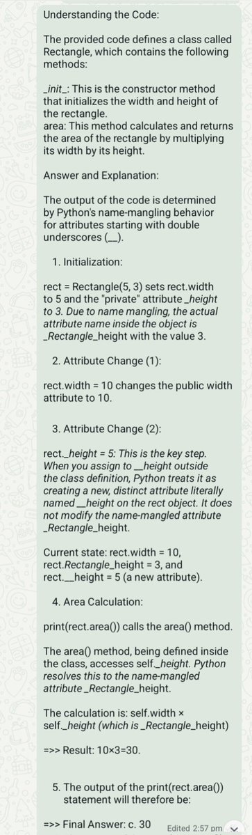 KumarT00623760's tweet image. Answer is: c.30

For More Reference =>>