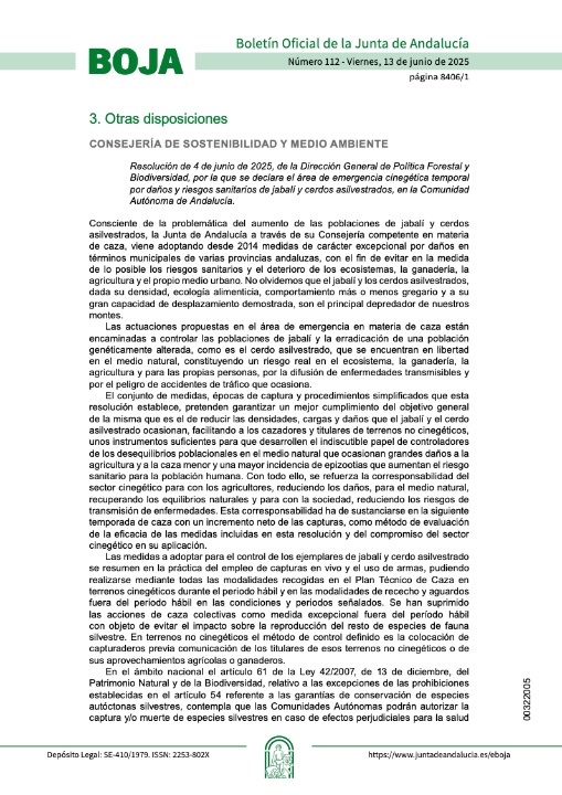 Que #MorenoBonilla es el presidente de la mentira y el rey del postureo, ya lo sabemos.
Aquí una prueba más ⬇️⬇️
Aprueban el 5 de diciembre unas medidas excepcionales para limitar la población de jabalíes, ante el avance de la peste porcina africana. Medidas que ya aprobaron el