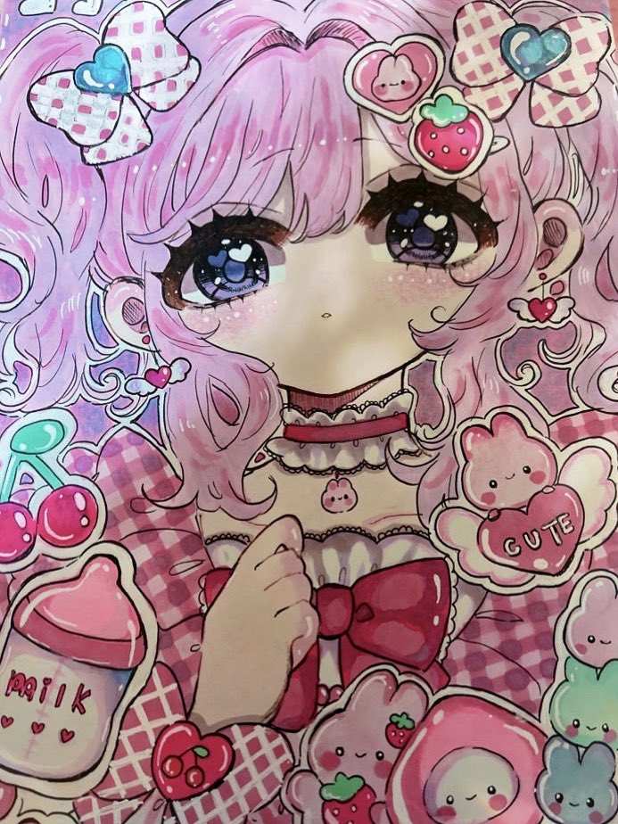 Post by 🐰ももうさぎ🐰💗水彩とコピック💗 on X: ＃コピック