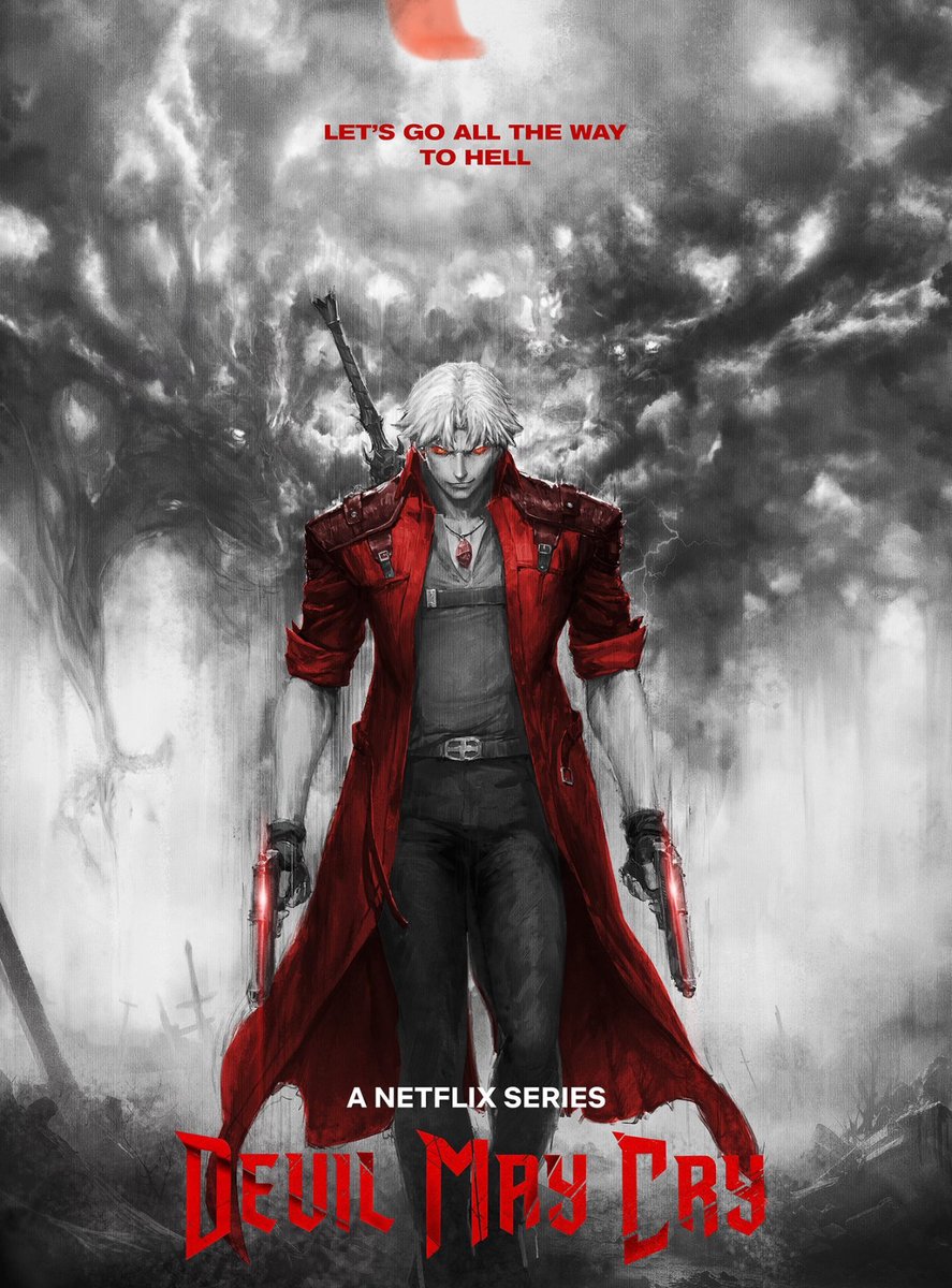 ASCom0's tweet photo. عاجل 🚨🚨🚨

الموسم الثاني لأنمي لعبة ديفل ماي كراي "Devil May Cry" قادم في 12 مايو القادم!🔥 🗡️ https://t.co/FNJbWQ2atV