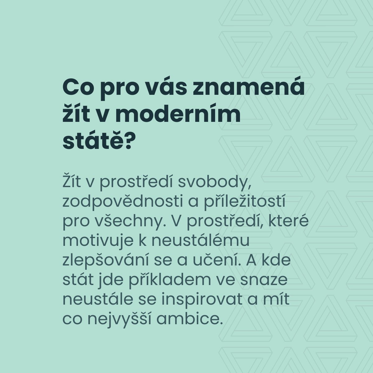 Aliance pro moderní stát tweet media