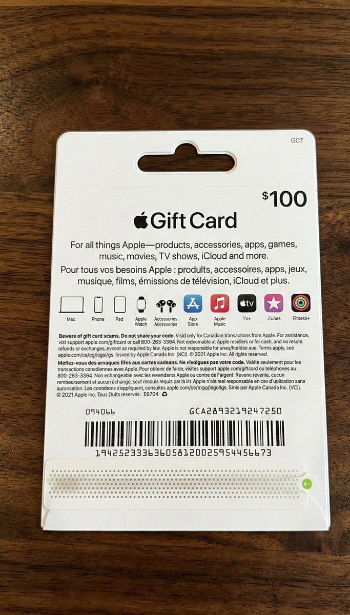 TechieVicky_'s tweet photo. I've got $100 Apple gift card 🎁
Who's down for it.?
DM.. https://t.co/2Yzc4zPkD2