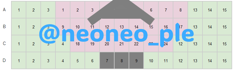 NCT 座席予想 tweet media