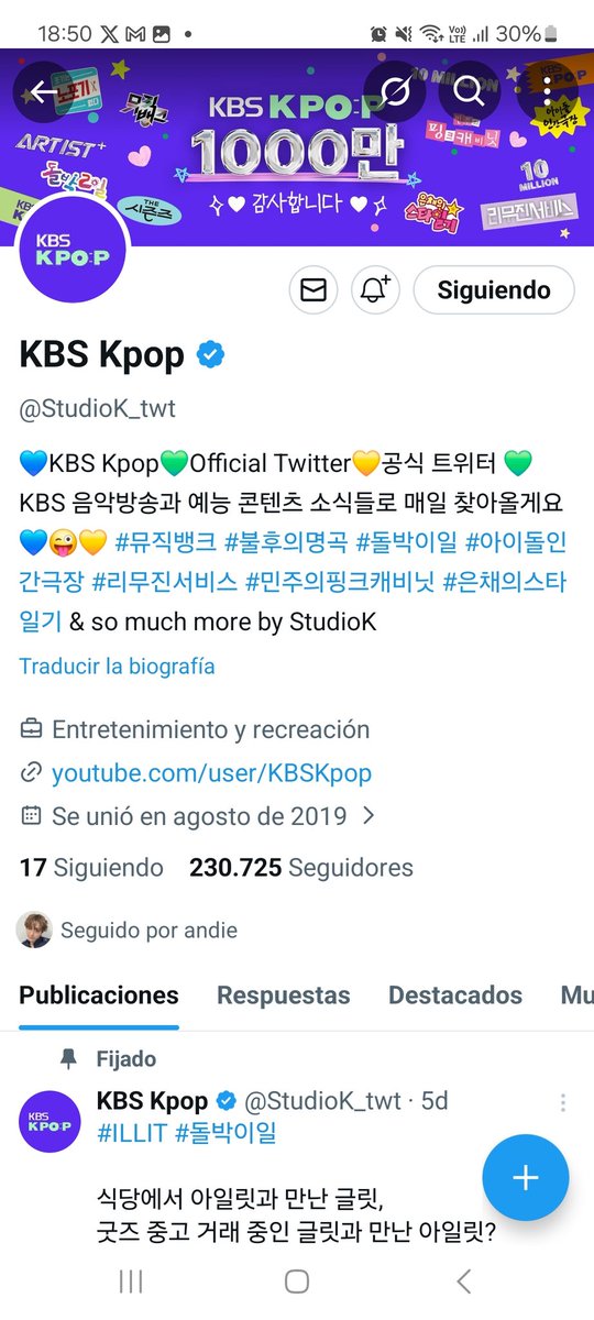 UwuPanditaroja's tweet photo. @StudioK_twt #KBSKPOP_1000만_축하해  kbs kpop 축하해용 ♥️♥️ 😇 https://t.co/hBl60zEdfk
