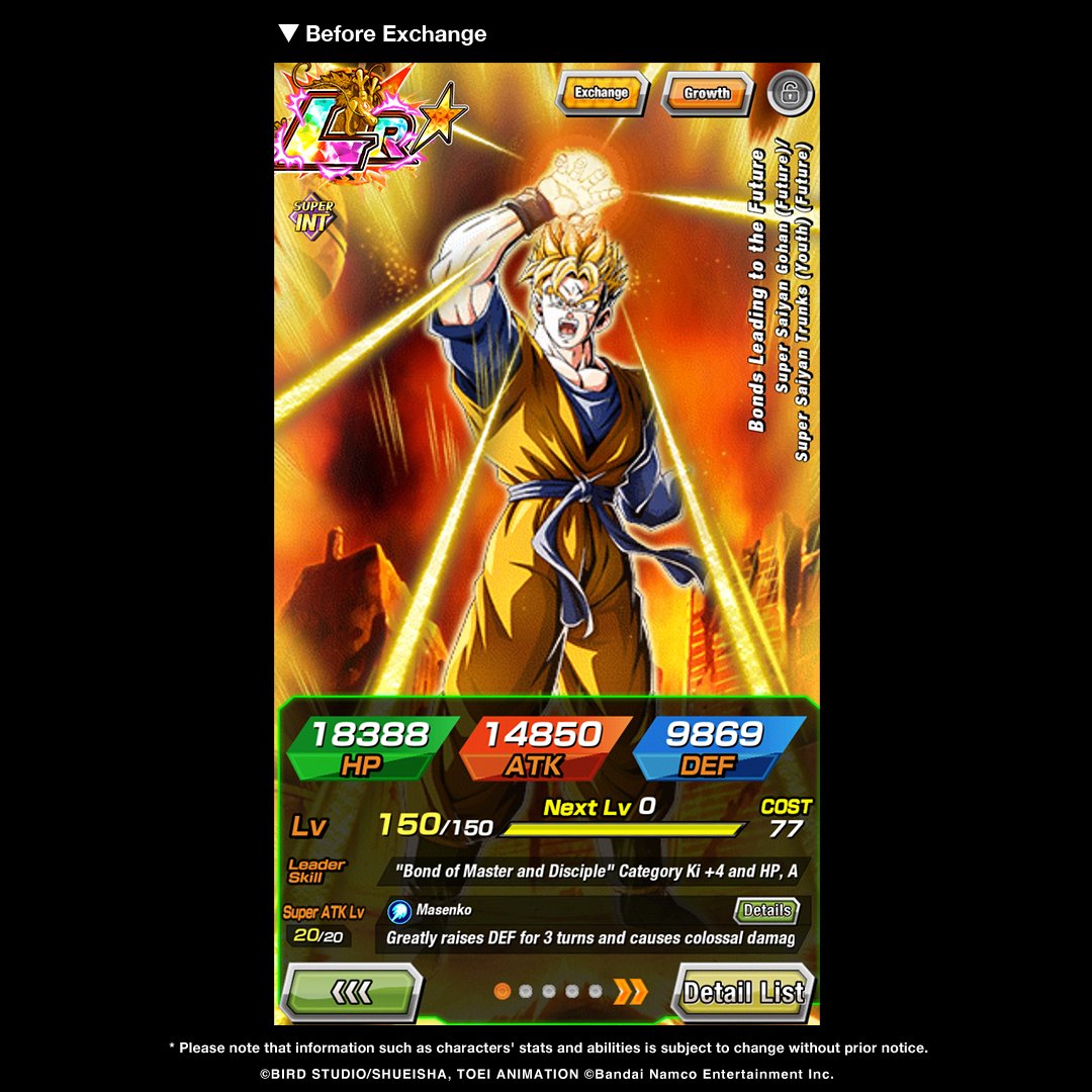 Dragon Ball Z Dokkan Battle tweet media